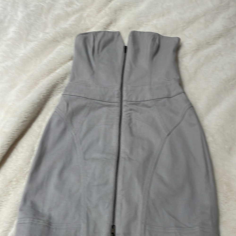 Betsy Johnson Grey denim mini dress
